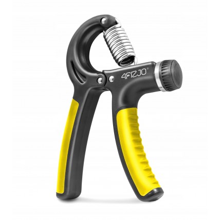Еспандер кистьовий 4FIZJO 10-40 кг з регульованим навантаженням Black/Yellow (P-5907739311238)