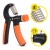 Еспандер кистьовий Cornix 5-60 кг з регульованим навантаженням XR-0144 Black/Orange