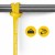 Еспандер-петля 4FIZJO Power Band 8 мм 2-5 кг резина для фітнесу і спорту Yellow (P-5907222931783)