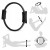 Кільце для пілатесу 4FIZJO Pilates Ring Black (P-5907739313034)