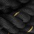 Канат тренувальний Actiget Battle Rope 9 м для кросфіту ACT0015 Black