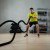 Канат тренувальний Actiget Battle Rope 9 м для кросфіту ACT0015 Black