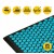 Килимок акупунктурний з подушкою 4FIZJO Eco Mat Аплікатор Кузнєцова Black/Blue (P-5907739316684)