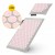 Коврик акупунктурный с подушкой 4FIZJO Eco Mat Аппликатор Кузнецова Grey/Pink (P-5907739312174)