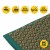 Коврик акупунктурный с подушкой 4FIZJO Eco Mat Аппликатор Кузнецова Navy Green/Gold (P-5907739312891)