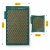 Коврик акупунктурный с подушкой 4FIZJO Eco Mat Аппликатор Кузнецова Navy Green/Gold (P-5907739312891)