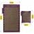 Коврик акупунктурный с подушкой 4FIZJO Eco Mat Аппликатор Кузнецова Wine Red/Gold (P-5907739312907)