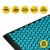 Килимок акупунктурний з подушкою 4FIZJO Eco Mat XL Аплікатор Кузнєцова Black/Blue (P-5907739317452)