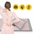Килимок акупунктурний з подушкою 4FIZJO Eco Mat XL Аплікатор Кузнєцова Grey/Pink (P-5907739313607)