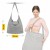Килимок акупунктурний з подушкою 4FIZJO Eco Mat XL Аплікатор Кузнєцова Grey/Pink (P-5907739313607)