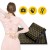Килимок акупунктурний з подушкою 4FIZJO Ergo Mat Аплікатор Кузнєцова Black/Gold (P-5907739313881)