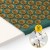 Коврик акупунктурный с подушкой 4FIZJO Ergo Mat Аппликатор Кузнецова Navy Green/Gold (P-5907739315076)