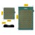Коврик акупунктурный с подушкой 4FIZJO Ergo Mat Аппликатор Кузнецова Navy Green/Gold (P-5907739315076)