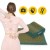 Коврик акупунктурный с подушкой 4FIZJO Ergo Mat Аппликатор Кузнецова Navy Green/Gold (P-5907739315076)