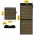 Коврик акупунктурный с подушкой 4FIZJO Ergo Mat XL Аппликатор Кузнецова Black/Gold (P-5907739313843)