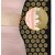 Коврик акупунктурный с подушкой 4FIZJO Ergo Mat XL Аппликатор Кузнецова Black/Gold (P-5907739313843)