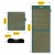 Коврик акупунктурный с подушкой 4FIZJO Ergo Mat XL Аппликатор Кузнецова Navi Green/Gold (P-5907739315083)