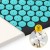 Килимок акупунктурний з валиком 4FIZJO Classic Mat Аплікатор Кузнєцова Black/Blue (P-5905973402385)