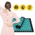Килимок акупунктурний з валиком 4FIZJO Classic Mat Аплікатор Кузнєцова Black/Blue (P-5905973402385)