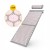Килимок акупунктурний з валиком 4FIZJO Classic Mat XL Аплікатор Кузнєцова Grey/Pink (P-5907739313294)