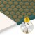Коврик акупунктурный с валиком 4FIZJO Classic Mat XL Аппликатор Кузнецова Navy Green/Gold (P-5907739313317)