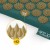 Коврик акупунктурный с валиком 4FIZJO Classic Mat XL Аппликатор Кузнецова Navy Green/Gold (P-5907739313317)