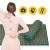 Коврик акупунктурный с валиком 4FIZJO Classic Mat XL Аппликатор Кузнецова Navy Green/Gold (P-5907739313317)