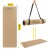 Коврик (мат) спортивный 4FIZJO Cork 183 x 61 x 0.4 см для йоги и фитнеса (P-5907739319562)