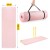 Килимок (мат) спортивний 4FIZJO NBR 180 x 60 x 1.5 см для йоги та фітнесу Light Pink (P-5907739316998)