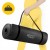 Килимок (мат) спортивний 4FIZJO NBR 180 x 60 x 1 см для йоги та фітнесу Black (P-5907222931462)