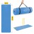 Коврик (мат) спортивный 4FIZJO NBR 180 x 60 x 1 см для йоги и фитнеса Blue (P-5907222931028)