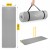 Килимок (мат) спортивний 4FIZJO NBR 180 x 60 x 1 см для йоги та фітнесу Grey (P-5907739317087)