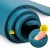 Килимок (мат) спортивний 4FIZJO NBR 180 x 60 x 1 см для йоги та фітнесу Sea Green (P-5905973406697)