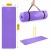 Килимок (мат) спортивний 4FIZJO NBR 180 x 60 x 1 см для йоги та фітнесу Violet (P-5907222931530)