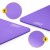Килимок (мат) спортивний 4FIZJO NBR 180 x 60 x 1 см для йоги та фітнесу Violet (P-5907222931530)