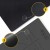 Килимок (мат) спортивний 4FIZJO PU 183 x 68 x 0.4 см для йоги та фітнесу Black (P-5907739319531)
