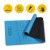Коврик (мат) спортивный 4FIZJO PU 183 x 68 x 0.4 см для йоги и фитнеса Blue (P-5907739319555)