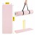 Коврик (мат) спортивный 4FIZJO TPE 180 x 60 x 1 см для йоги и фитнеса Pink/Grey (P-5907739311900)