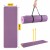 Килимок (мат) спортивний 4FIZJO TPE 180 x 60 x 1 см для йоги та фітнесу Violet/Pink (P-5907739316967)