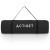 Килимок спортивний Actiget NBR 183 x 61 x 1.5 cм для йоги та фітнесу ACT0016 Black