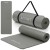Килимок спортивний Actiget NBR 183 x 61 x 1 cм для йоги та фітнесу ACT0019 Grey