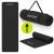 Килимок спортивний Actiget NBR 183 x 61 x 1 cм для йоги та фітнесу ACT0020 Black