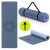 Килимок спортивний Actiget TPE 183 x 61 x 0.6 см для йоги та фітнесу ACT0021 Blue/Sky Blue