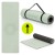 Килимок спортивний Actiget TPE 183 x 61 x 0.6 см для йоги та фітнесу ACT0022 Mint/Black