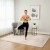 Килимок спортивний Actiget TPE 183 x 61 x 0.6 см для йоги та фітнесу ACT0023 Pink/Grey