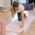 Килимок спортивний Actiget TPE 183 x 61 x 0.6 см для йоги та фітнесу ACT0023 Pink/Grey