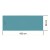 Килимок спортивний Cornix PU 183 x 68 x 0.4 см для йоги та фітнесу XR-0318 Turquoise