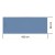 Килимок спортивний Cornix PU 183 x 68 x 0.4 см для йоги та фітнесу XR-0319 Blue