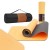 Коврик спортивный Cornix TPE 183 x 61 x 0.6 cм для йоги и фитнеса XR-0001 Orange/Black