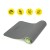 Коврик спортивный Cornix TPE 183 x 61 x 0.6 cм для йоги и фитнеса XR-0002 Black/Green